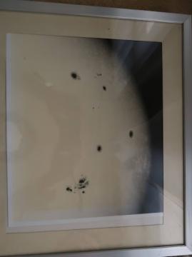 太陽黒点の写真