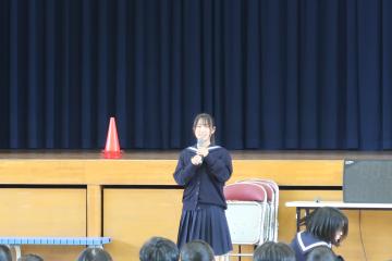 令和8年度部活動紹介の様子