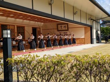 令和4年度第30回記念近畿高等学校弓道選抜大会団体戦　部員　写真2