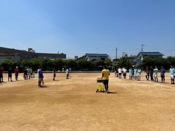 加古川東高校　練習試合風景2