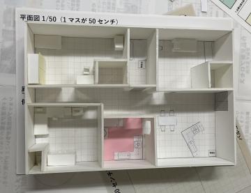 制作された模型1