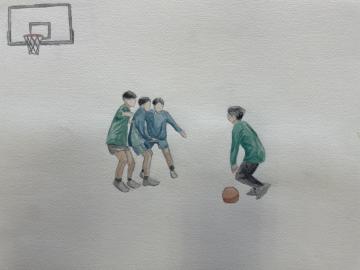 動画用バスケット画