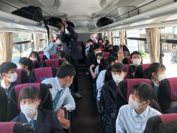 バスで長崎へ移動