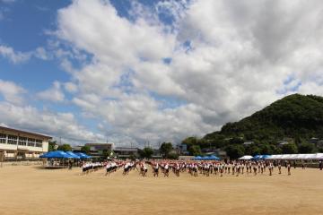 ラジオ体操（遠景）