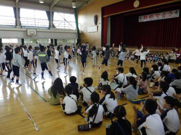 1年生を迎える会の様子その2