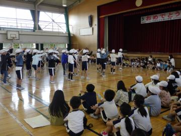 1年生を迎える会の様子その6