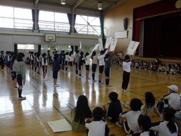 1年生を迎える会の様子その7