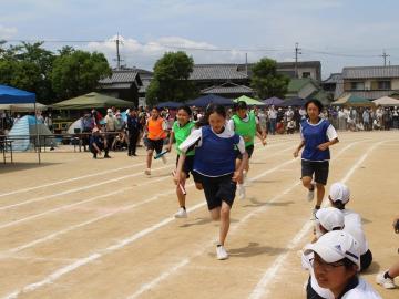 リレーの様子その1