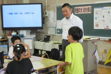 感想を班ごとに発表しました