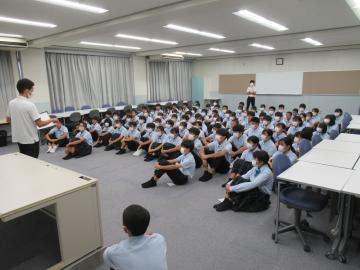 8年生学年集会