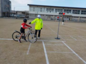 自転車教室の様子その2