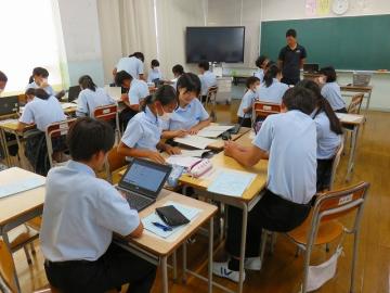 大阪での校外学習の様子その2