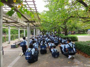 大阪での校外学習の様子その5