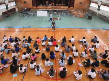 4年生文化発表会練習の様子