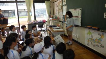 姫路聴覚特別支援学校の紹介をしてもらいました。