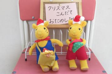 給食室前の案内看板の写真