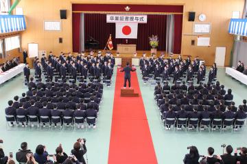 卒業生合唱　巣立ちの日に