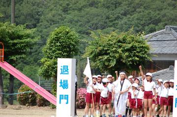 白組の応援です