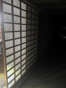 建て付けが完了した障子の画像