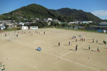 6年生サッカー教室の様子