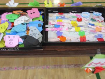 折り紙で作った景品2