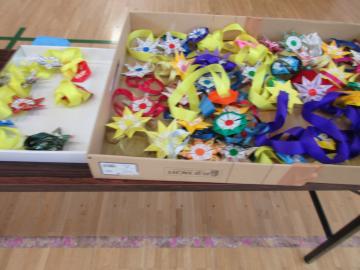 折り紙で作った景品