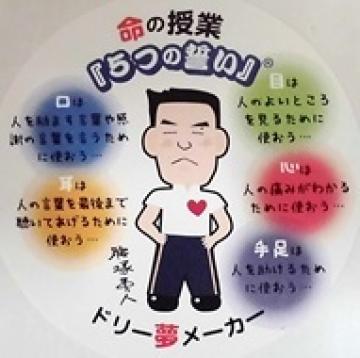 5つの誓いのシール写真