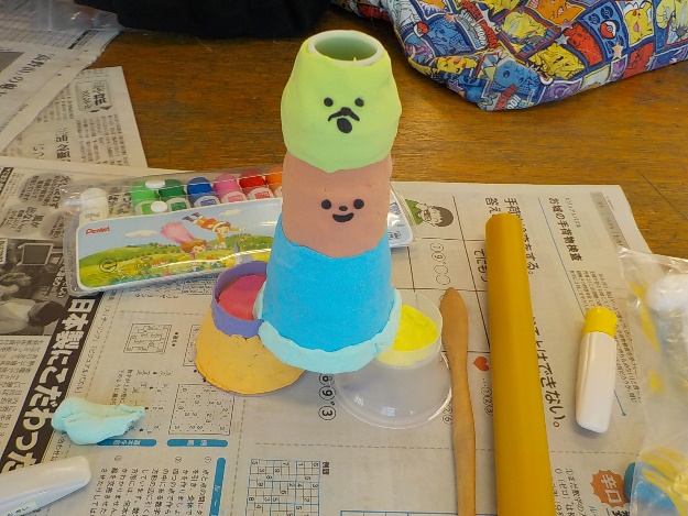 空き容器を使って4
