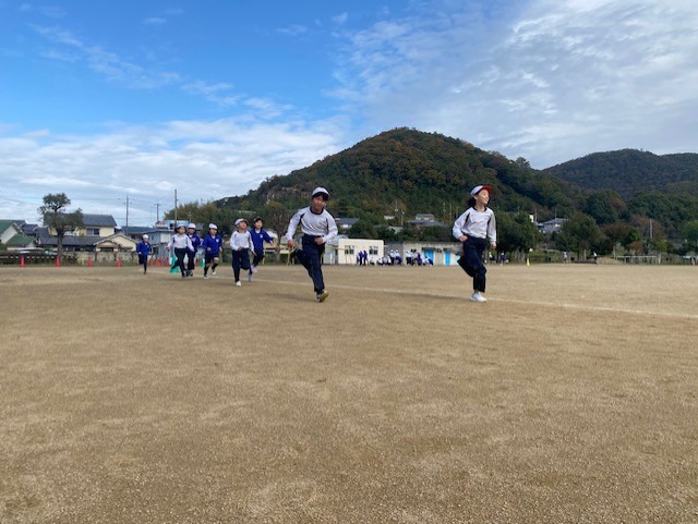 チャレンジランニングをしているようす4