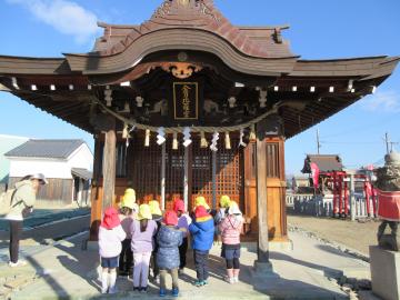 金刀比羅神社に初詣