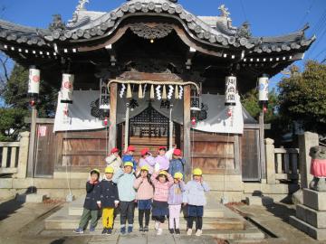 網干神社に初詣