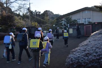 ようやく日がさし始めました