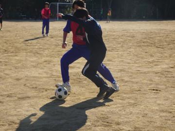 サッカーの様子