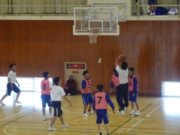 バスケットボールの様子