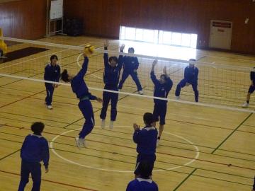 3学期球技大会バレーボール