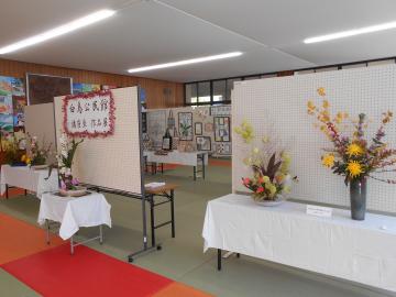 地域の公民館の講座生による展示作品