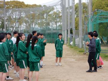 2組集合の様子