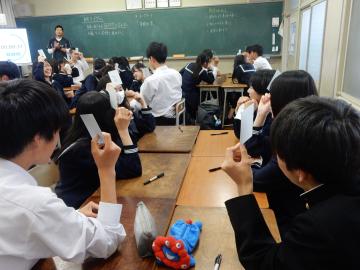 3組クラスレクの様子