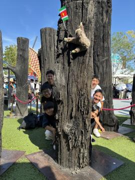 パビリオンの様子