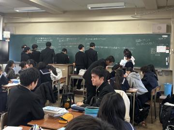 意見をまとめる様子