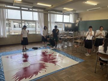 放課後の準備の様子
