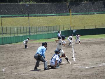 野球の試合の様子