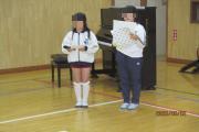 2年・3年が司会をする様子