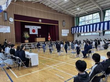 入学式の様子
