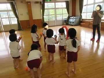 真浦幼稚園と一緒に遊んだよ