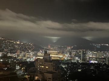 ホテルからの長崎の夜景