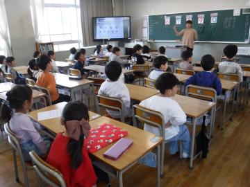 授業参観のようす1