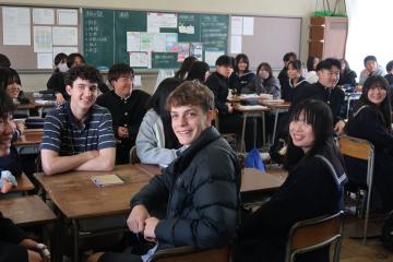 教室での授業の様子