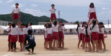 5，6年生の組体操