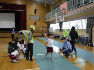 わたる練習のようす
